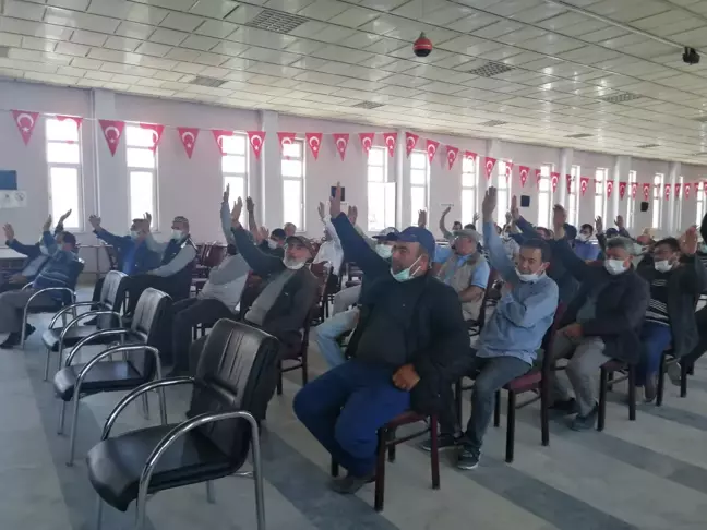 İscehisar Küçük Sanayi Yapı Kooperatifi Genel Kurulu yapıldı