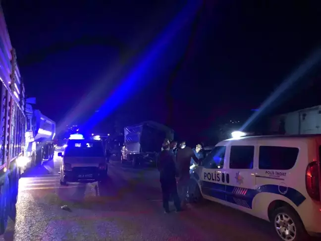 Kahramanmaraş'ta trene çarpan kamyonetin sürücüsü yaralandı