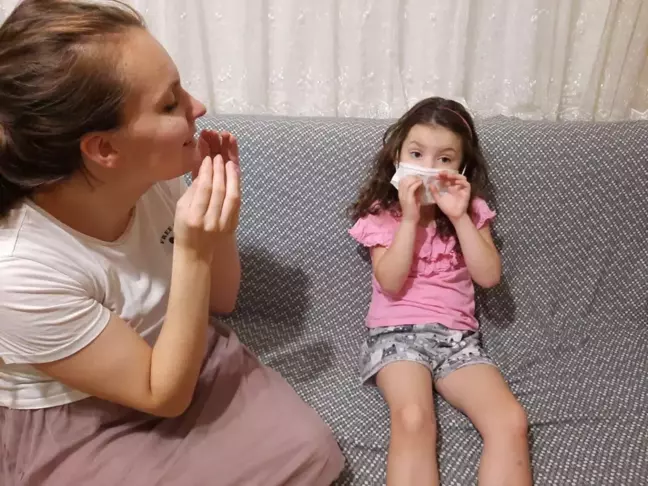 Öğrenciler işaret dili ile korona virüse karşı uyardı
