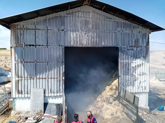 Son dakika haber! Samanlıkta korkutan yangın
