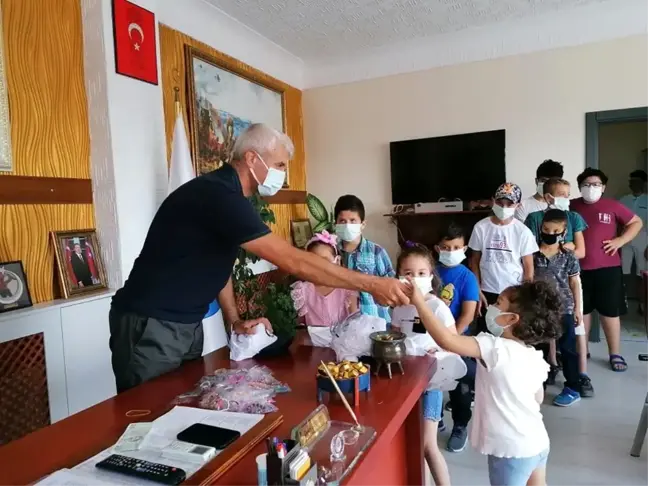 Bayram harçlıkları başkan amcadan