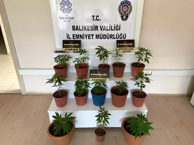 Son dakika haberi | Balıkesir'deki uyuşturucu operasyonlarında 10 gözaltına