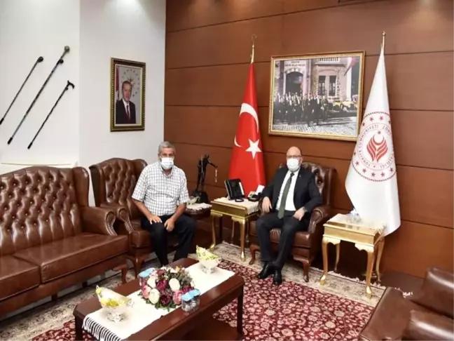 Vali Mustafa Tutulmaz'a Ziyaretler Devam Ediyor