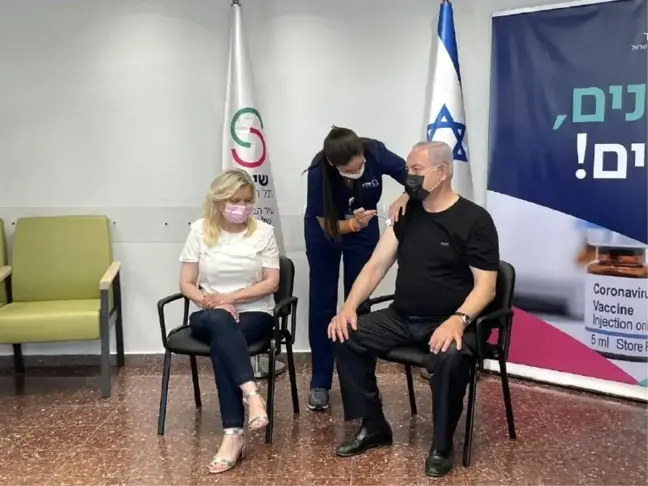 Netanyahu, Covid-19 aşısının 3. dozunu yaptırdı