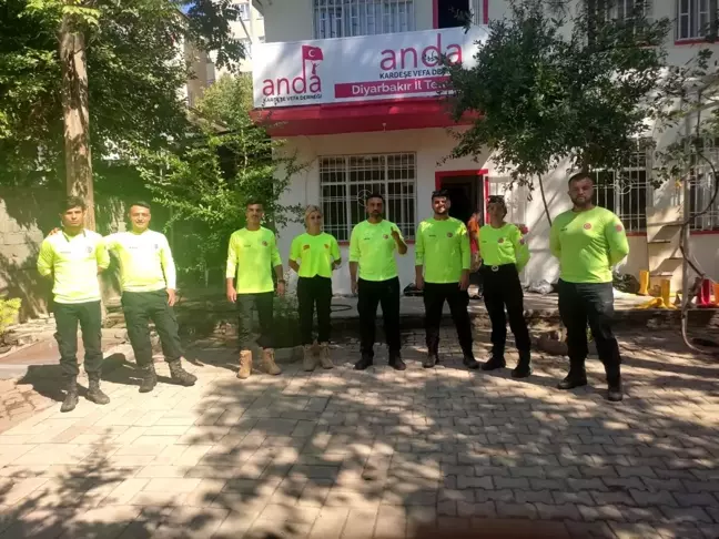 Diyarbakır ANDA'dan Manavgat'a destek ekip