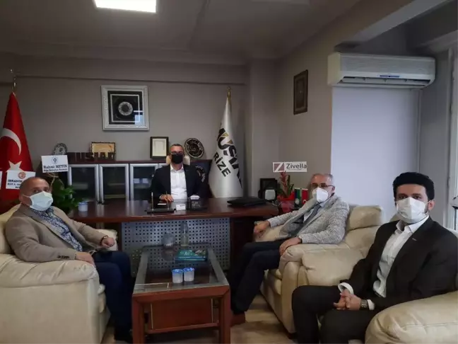 Rektörümüz MÜSİAD Rize Şubesini Ziyaret Etti