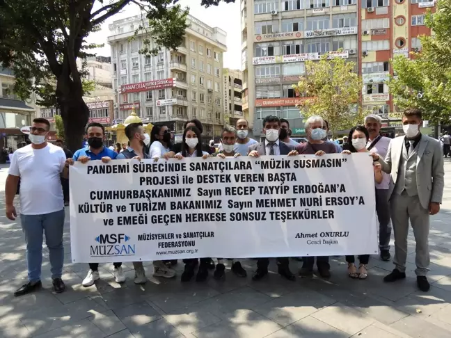 Son dakika! Müzisyenlerden Cumhurbaşkanı Erdoğan ve Bakan Ersoy'a teşekkür