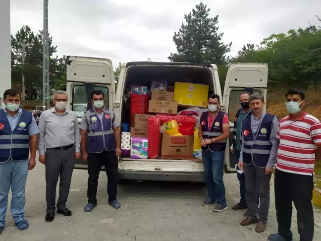 Son dakika... İhlas Vakfı'ndan afet bölgesindeki selzedelere yardım