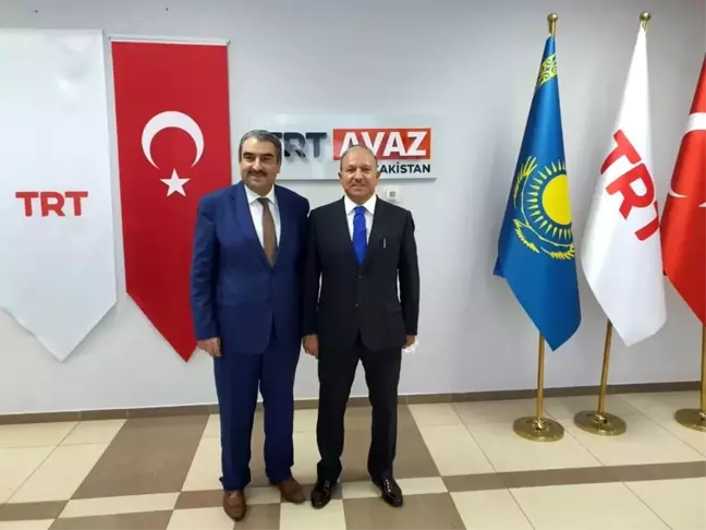 Ahmet Yesevi Üniversitesi Mütevelli Heyet Başkanı Nur-Sultan'da Çalışma Ziyaretleri Gerçekleştirdi