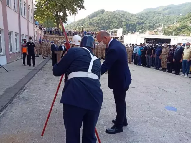 KOMANDOLAR BU KEZ BOZKURT'TA KUTLAMALARA KATILDI