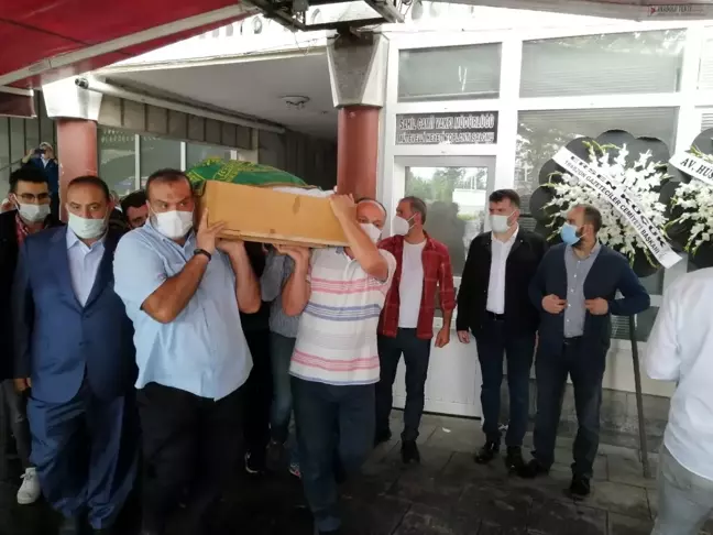 Rize'de gazetecilerin Necati Ağabeyi son yolculuğuna uğurlandı