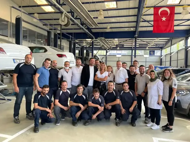 Gülben Ergen Bursa'da aile dostlarıyla buluştu