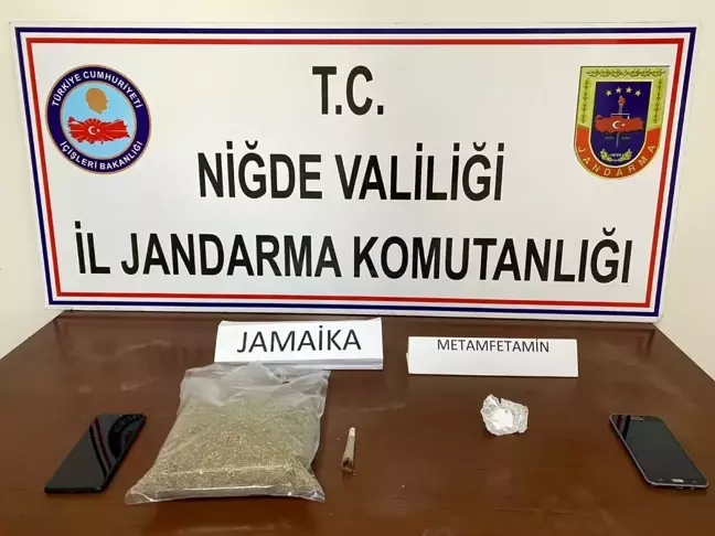 Niğde'de 1 kilo Jamaika ele geçirildi