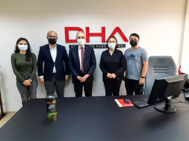 Rektörümüz Basın Mensuplarını Ziyaret Etti