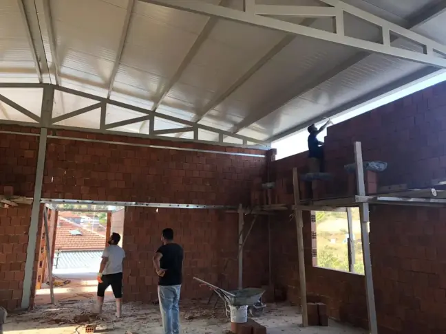 Çarıkballı'da çalışmalar tüm hızıyla devam ediyor