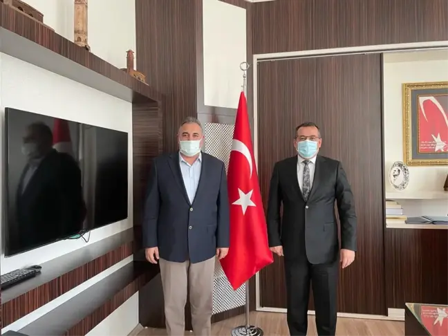 AA Adana Bölge Müdürü Firik'ten, Adana Cumhuriyet Başsavcısı Gümüş'e ziyaret