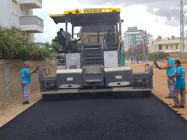 Alanya Belediyesi'nden Konak Caddesi'ne asfalt