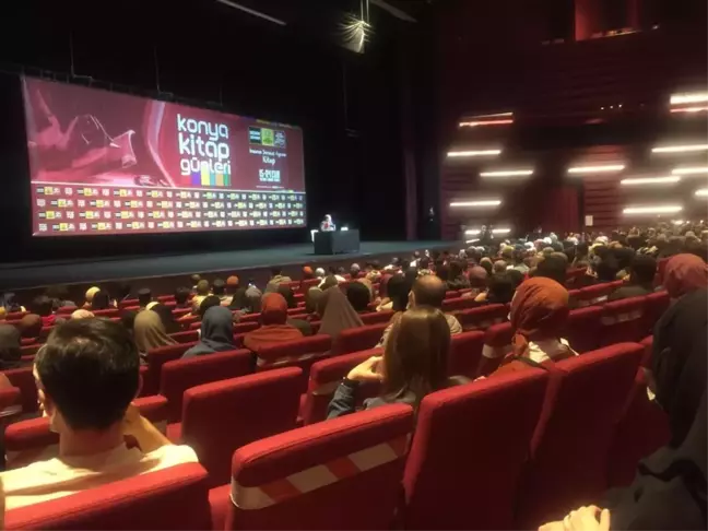 Konya Kitap Günleri'ne gazeteci yazar Yusuf Kaplan konuk oldu Açıklaması