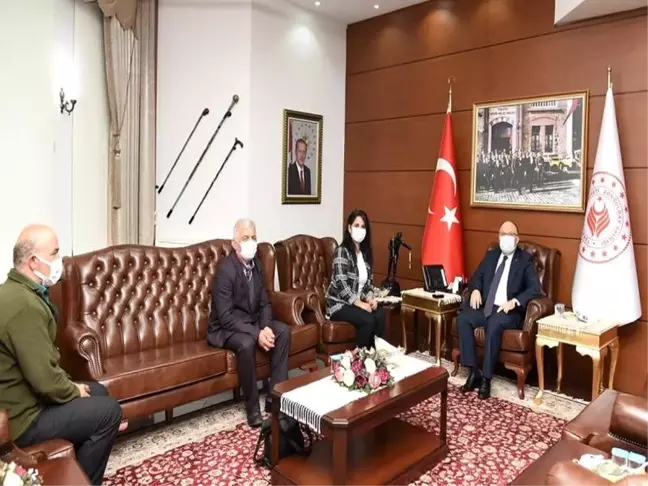 Vali Mustafa Tutulmaz'a Ziyaretler Sürüyor