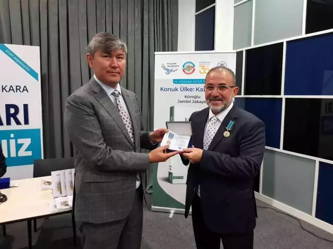 Başkan Güven'e Kazakistan'dan onur madalyası