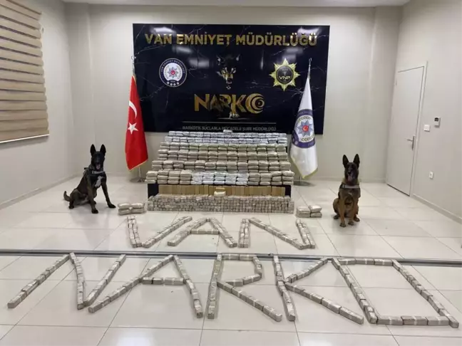 Van'da 473 kilo 600 gram eroin ele geçirildi
