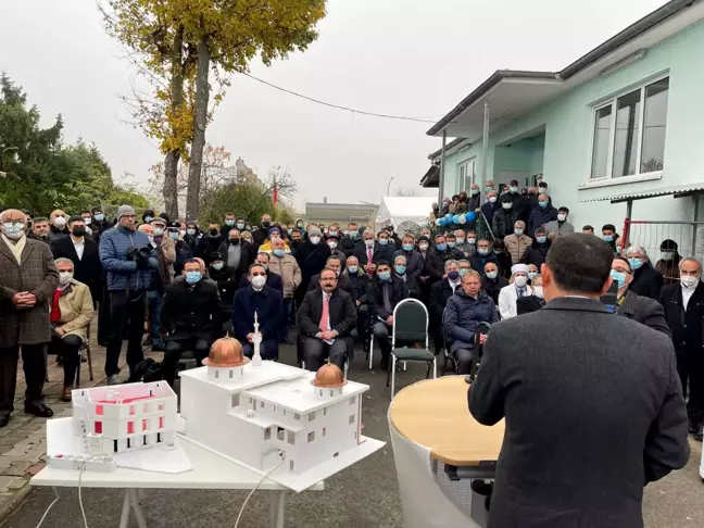 Almanya'da Viernheim Eyüp Sultan Camisi'nin temeli törenle atıldı