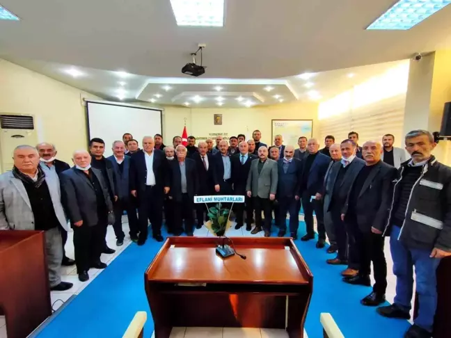 Köy muhtarlarından Başkan Sözen'e teşekkür ziyareti