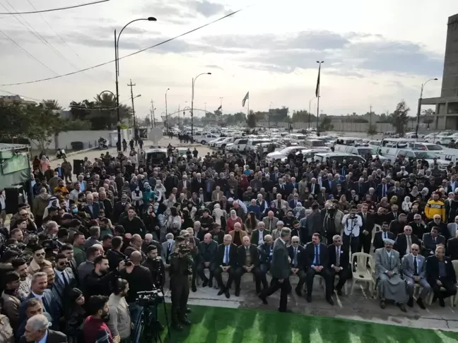 Son dakika haberleri | Kerkük'te Şehit Hüseyin Demirci'nin anısına dikilen heykelin açılışı yapıldı
