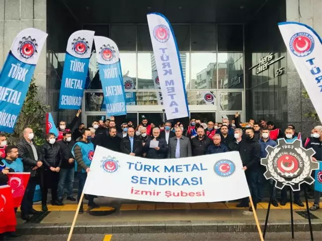 Türk Metal Sendikası, MESS'e siyah çelenk bıraktı