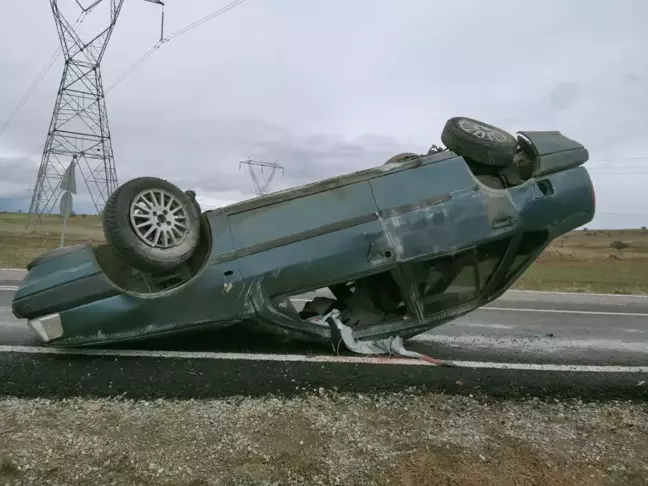 Son dakika haber! Devrilen otomobilin sürücüsü öldü