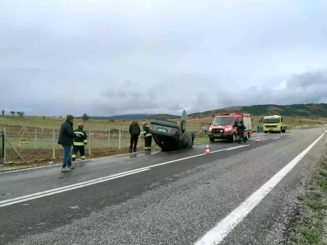 Kontrolden çıkan otomobil devrildi: 1 ölü