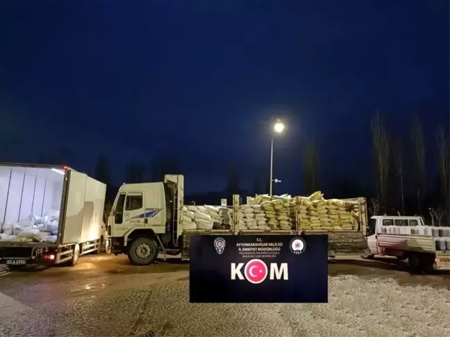 Polis 24 ton sahte sıvı ve katı gübre ele geçirdi