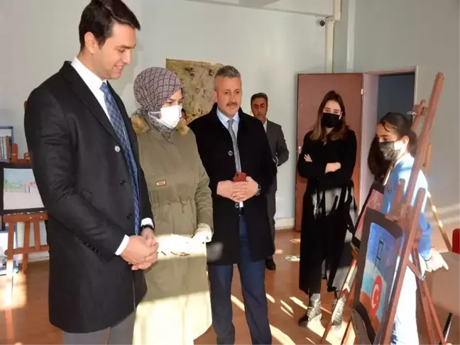 KAYMAKAMIMIZ MURAT ACAR YATILI BÖLGE ORTAOKULU VE 25 ŞUBAT İLKOKULUNU ZİYARET ETTİ