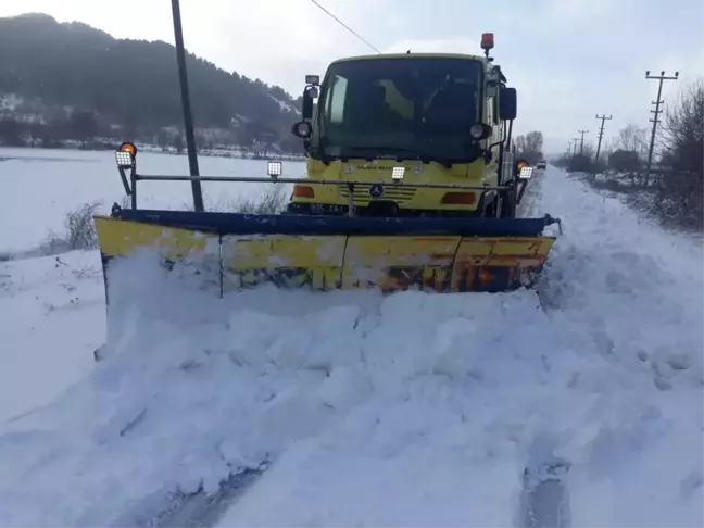 Ödemiş Belediyesi kış mücadelesinde