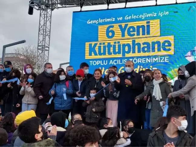 Arnavutköy'de 6 kütüphane açıldı