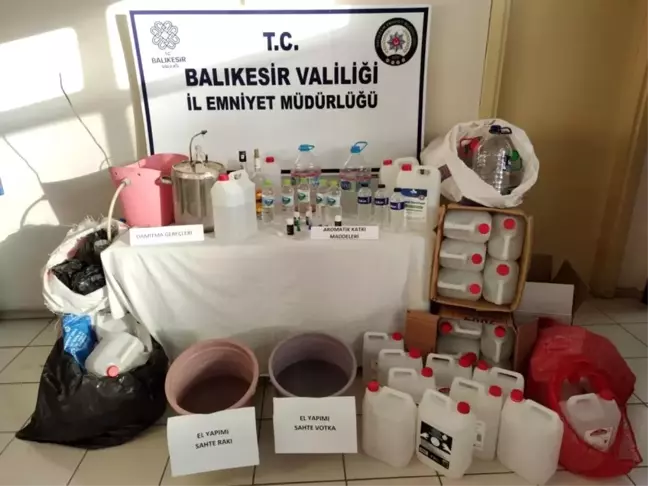 Balıkesir'de kaçak içkiden 3 kişi hayatını kaybetti