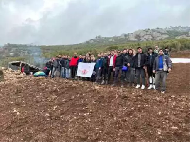 Yeni yılın ilk uçuşu Çardak'tan