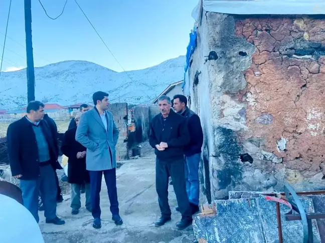 Son dakika haber! Yangında zarar gören ailenin ihtiyaçları karşılanacak
