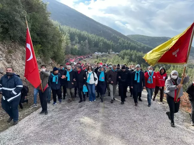 Sarıkamış şehitleri anısına Amanos Dağları'nda yürüyüş gerçekleştirildi