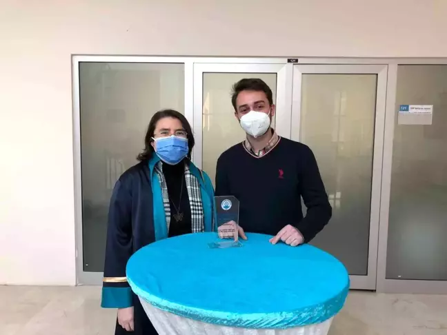 Projesine TÜBİTAK'dan destek alan Pazaryerili öğrenci ödüllendirildi