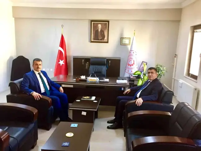 Aktekin'den Nevşehir Sanayi ve Teknoloji İl Müdürü Yusuf Şahin'e Ziyaret