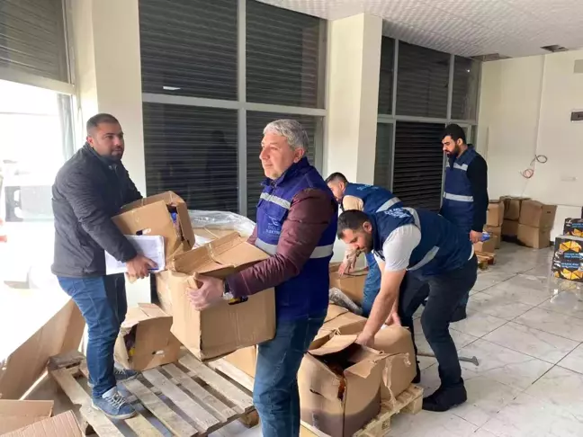 Cizre'de ihtiyaç sahibi vatandaşlara yardım