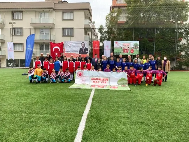 23 Nisan Futbol Turnuvası 'Mahallede Maç Var' Aydın'da başladı