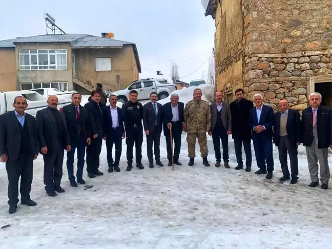 Kaymakam Tugay'dan köy ziyareti