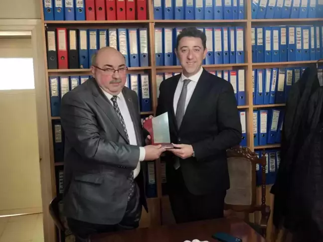 Oda seçimlerinden sonra Başkan Tosun'dan nezaket ziyareti