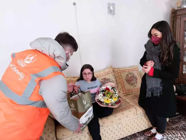 Altınordu'da özel çocuklar unutulmadı