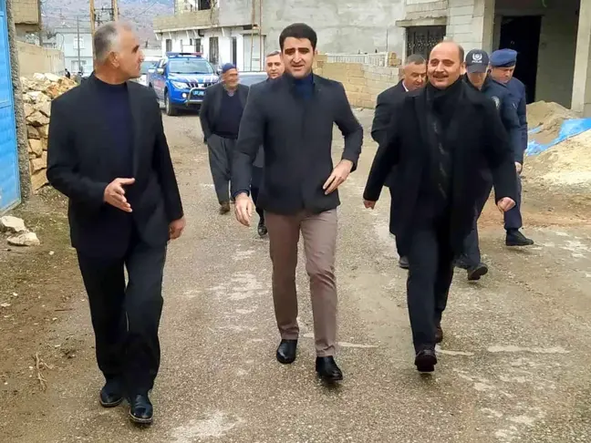 Kaymakam Sevgili ile Başkan Doğru mahalle ziyaretlerini sürdürüyor