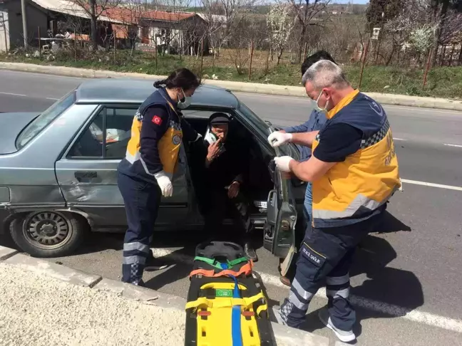 Tekirdağ'da trafik kazası: 1 yaralı