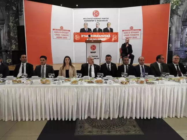 MHP Gaziantep il teşkilatı iftarda buluştu