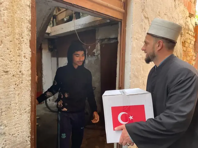 TİKA, Sırbistan'da ihtiyaç sahiplerine ramazan kumanyası ulaştırmaya devam ediyor